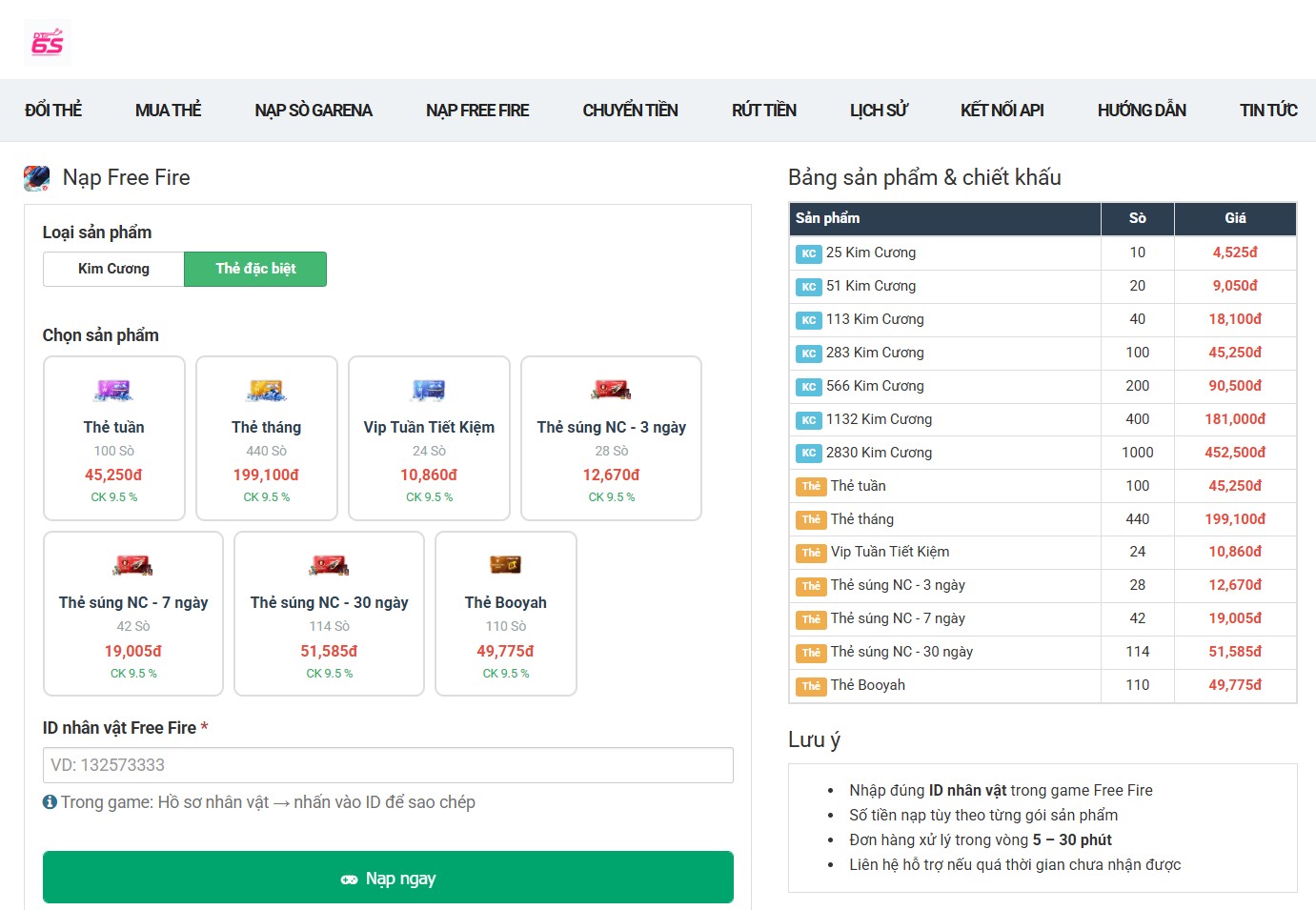 Nạp KC FF Bằng Thẻ Viettel Và Tiền Điện Thoại Nhanh, An Toàn - Ảnh 6