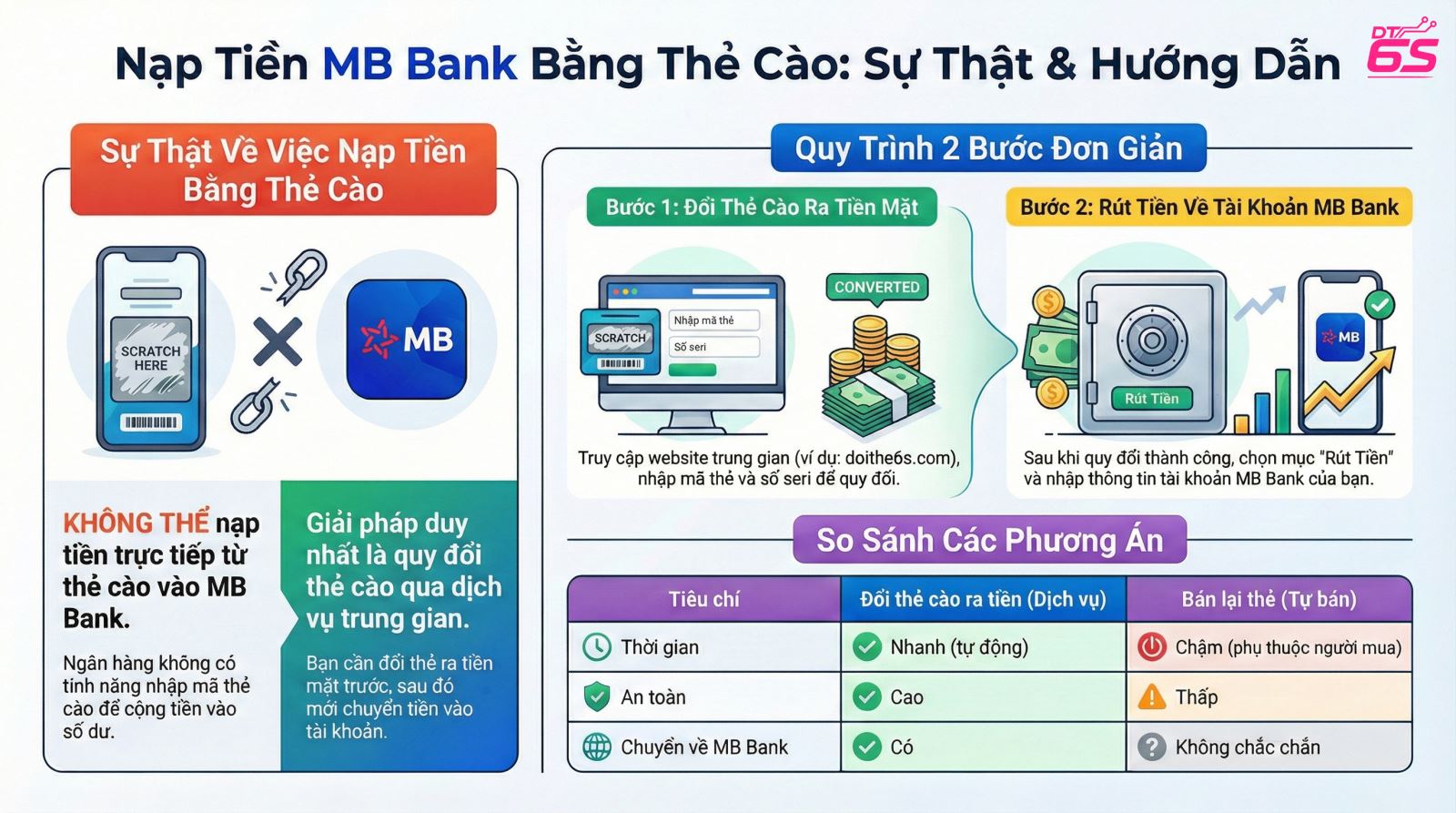 Nạp Tiền MB Bank Bằng Thẻ Điện Thoại Có Khả Thi Không - Giải Pháp Thực Tế 2026 - Ảnh 3