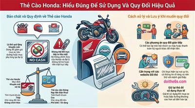 Thẻ Cào Honda Có Đổi thành tiền được không?
