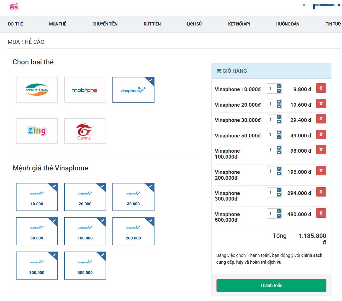 Hướng Dẫn Đổi Thẻ Cào Mobifone Sang Thẻ Vinaphone Bằng Điện Thoại An Toàn - Ảnh 3